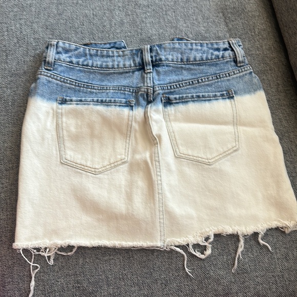 DENIM OMBRÉ PACSUN SKIRT - Picture 3 of 3